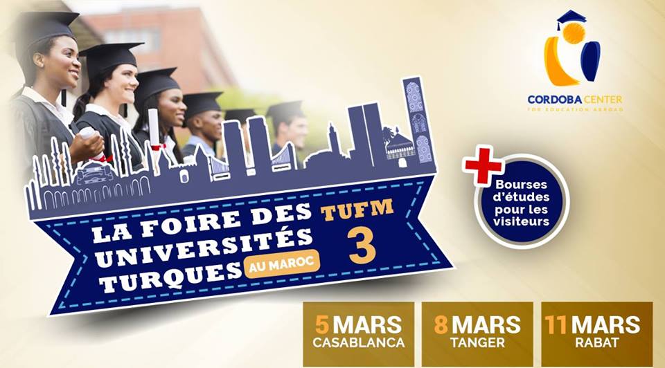 Troisième édition du Foire des universités Turque au Maroc 2017