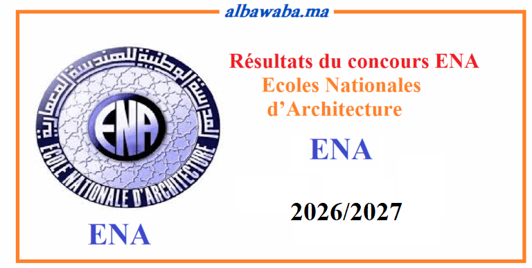 Résultats du concours ENA - Ecoles Nationales d’Architecture - 2026/2027